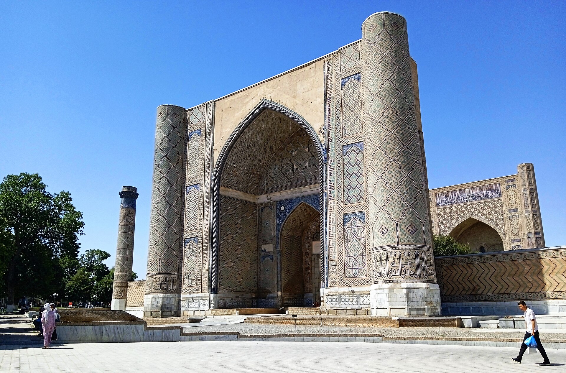 مسجد بيبي خانم — سمرقند، أوزبكستان