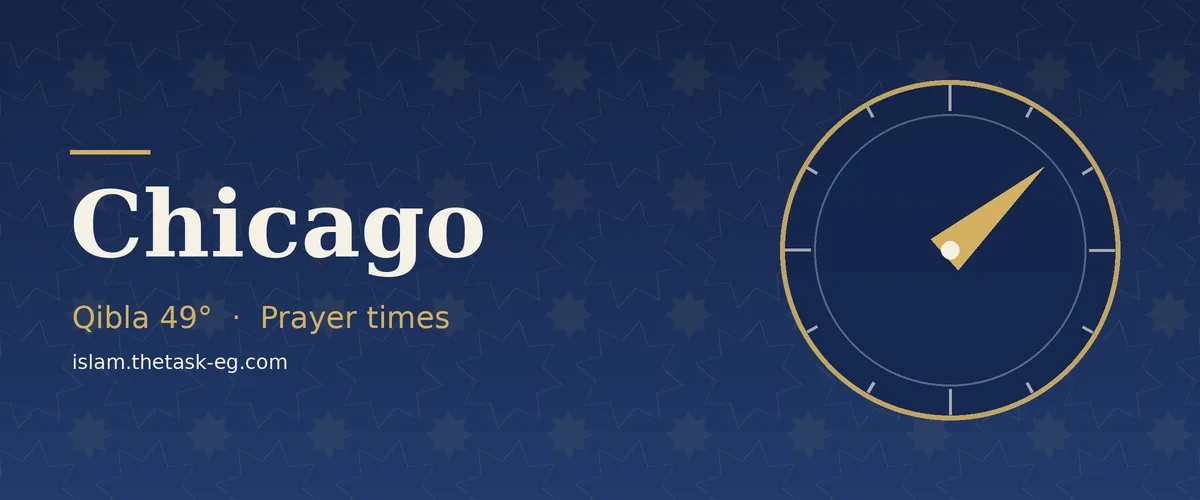 Ramadan timetable for Chicago