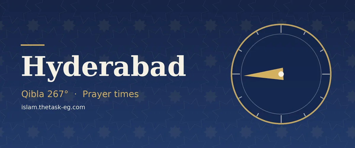 Ramadan timetable for Hyderabad
