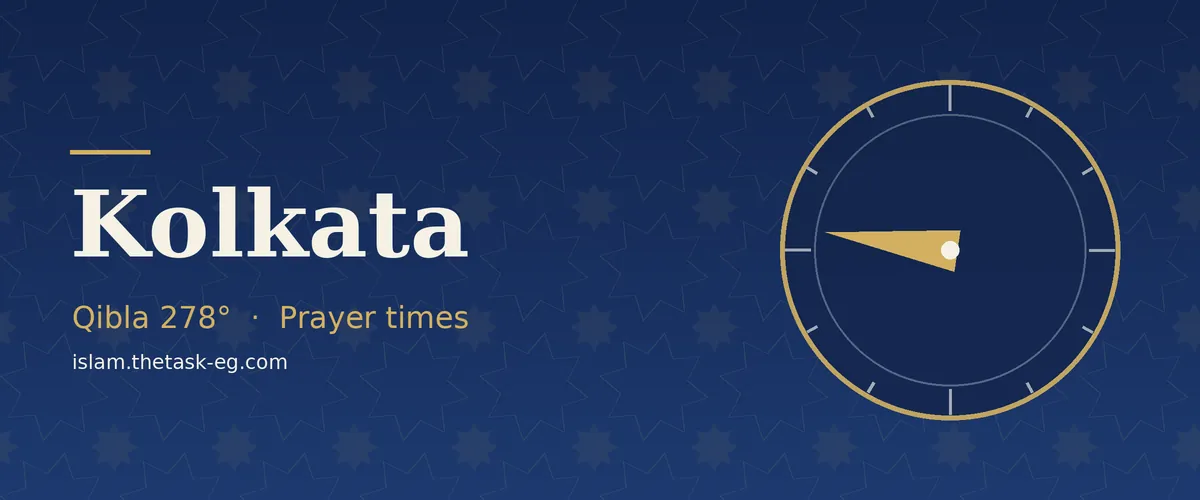 Ramadan timetable for Kolkata