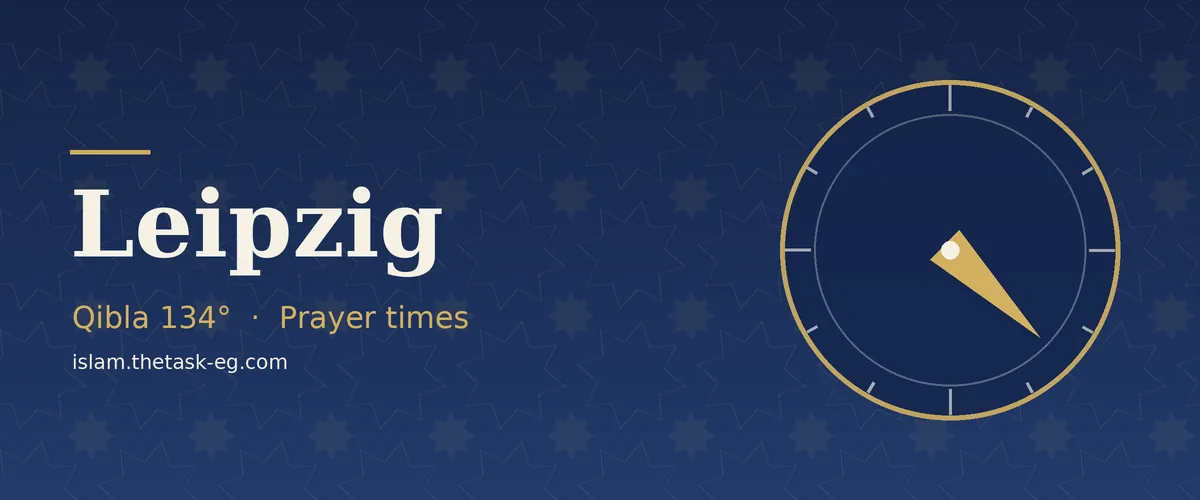Prayer times in Leipzig