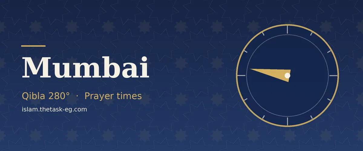 Prayer times in Mumbai