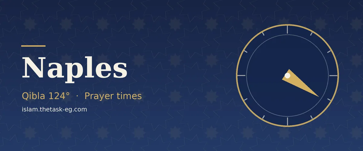 Ramadan timetable for Naples