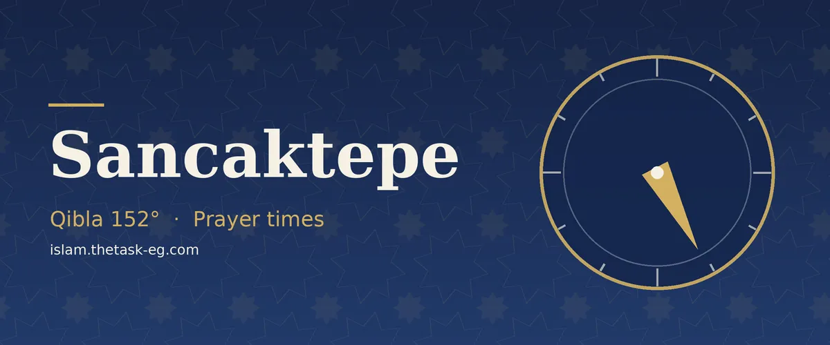 Ramadan timetable for Sancaktepe