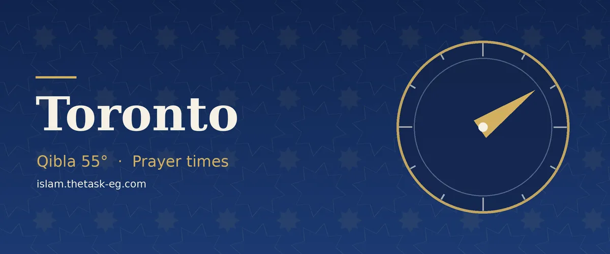 Ramadan timetable for Toronto