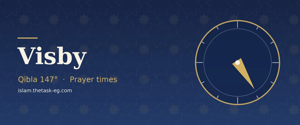 Prayer times in Visby